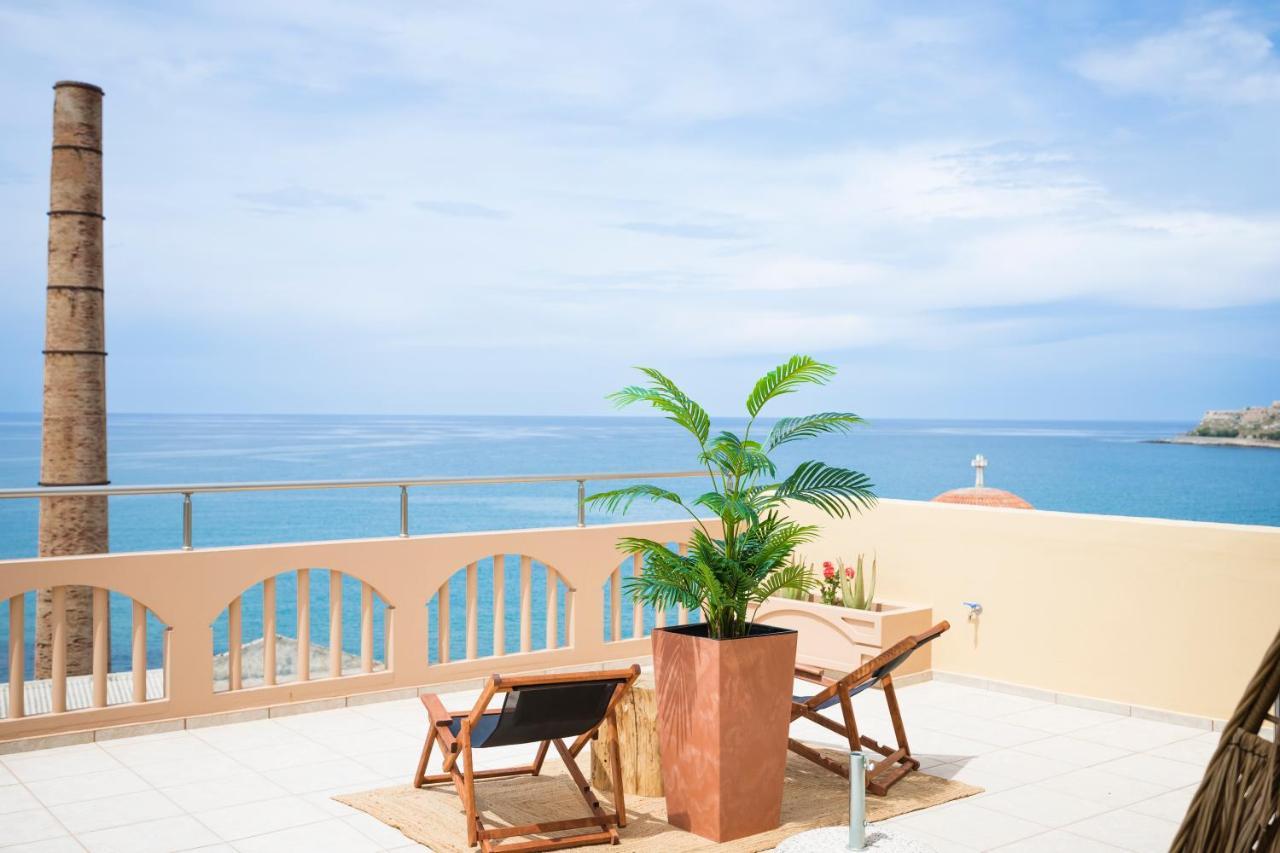Thea - Rooftop Seaview Jacuzzi Rethimno Eksteriør billede