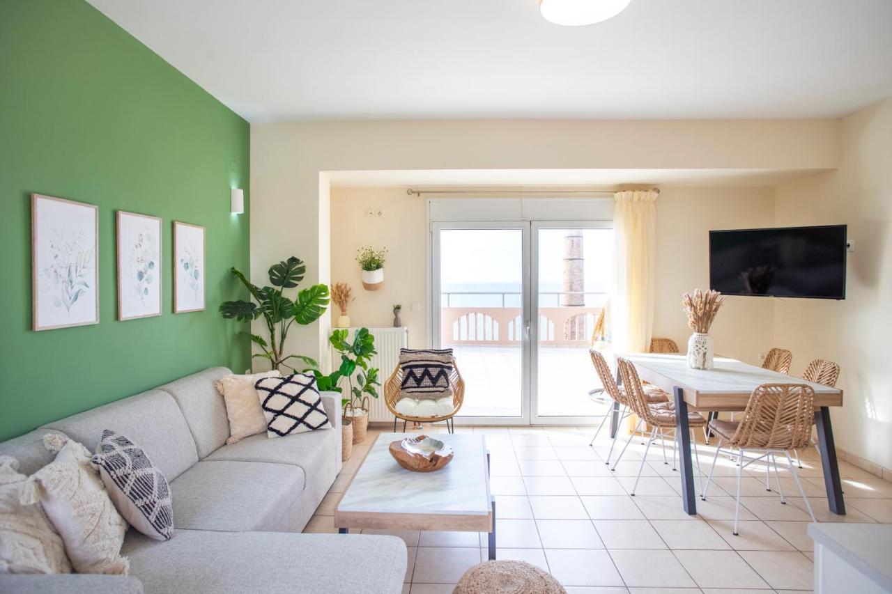 Thea - Rooftop Seaview Jacuzzi Rethimno Eksteriør billede